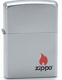 Satin Chrome + Zippo