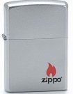 Satin Chrome + Zippo