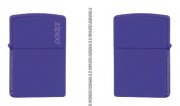 Purple matte + Zippo